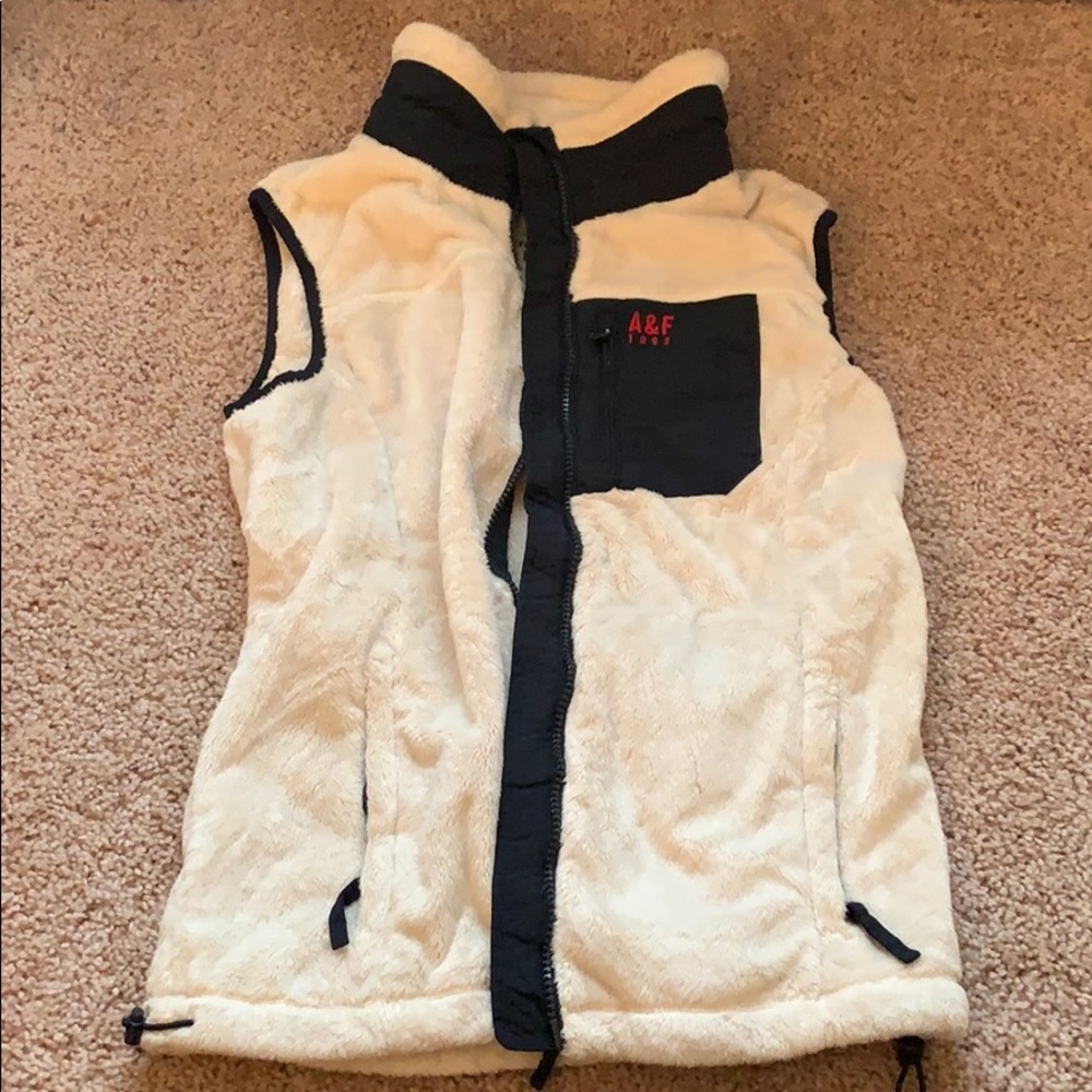 Abercrombie and Fitch Furry Vest